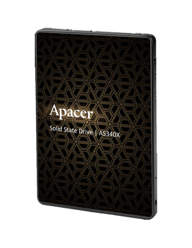 Накопитель SSD Apacer AS340X, 120Гб, AP120GAS340XC-1