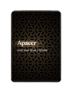 Накопитель SSD Apacer AS340X, 240Гб, AP240GAS340XC-1