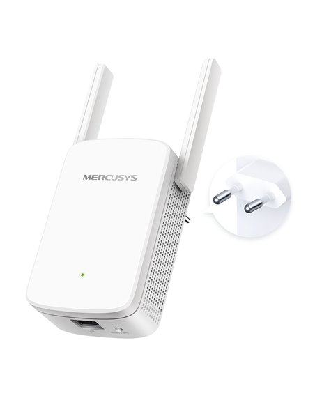 Amplificator de semnal Wi‑Fi MERCUSYS ME30, 300 Mbps, 867 Mbps, Alb