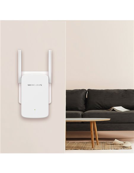 Amplificator de semnal Wi‑Fi MERCUSYS ME30, 300 Mbps, 867 Mbps, Alb