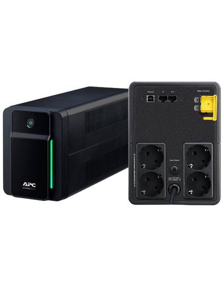 Источник бесперебойного питания APC Back-UPS BX1200MI-GR, Линейно-интерактивный, 1200VA, Башня