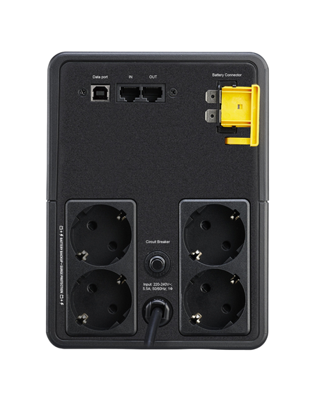 Источник бесперебойного питания APC Back-UPS BX1200MI, Линейно-интерактивный, 1200VA, Башня