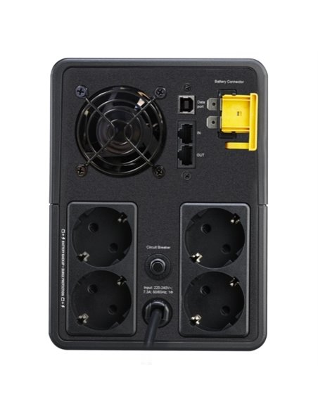 Источник бесперебойного питания APC Back-UPS BX1600MI-GR, Линейно-интерактивный, 1600VA, Башня