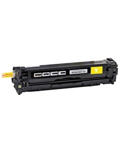 Cartuş SCC Compatible HP CB542A/CE320A/CF212A, Galben 2