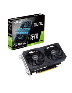 Видеокарта ASUS DUAL-RTX3050-O8G-V2,  8GB GDDR6 128бит 
