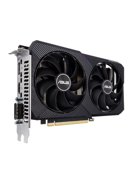 Видеокарта ASUS DUAL-RTX3050-O8G-V2,  8GB GDDR6 128бит 