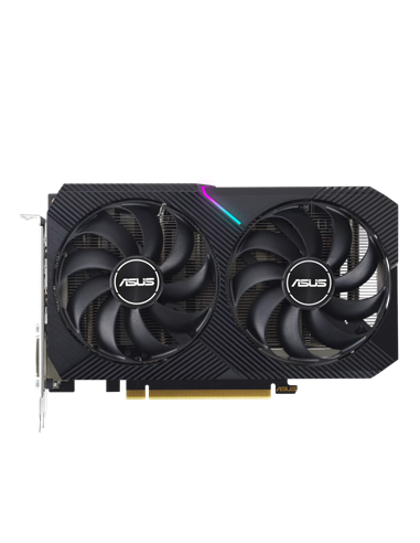 Видеокарта ASUS DUAL-RTX3050-O8G-V2,  8GB GDDR6 128бит 