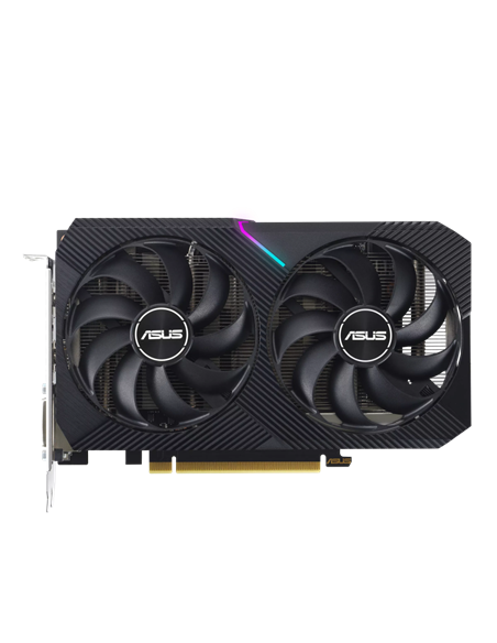 Видеокарта ASUS DUAL-RTX3050-O8G-V2,  8GB GDDR6 128бит 