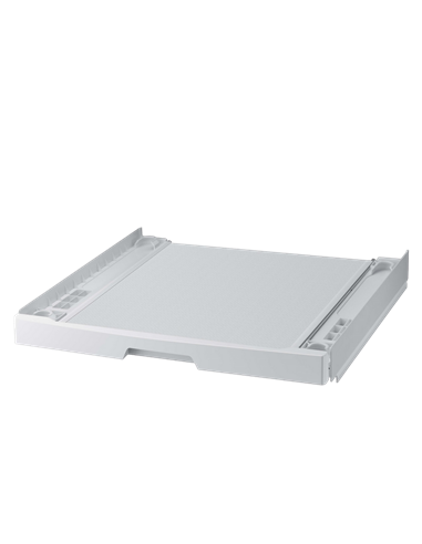 Kit cu raft extensibil pentru instalarea uscătoarelor și mașinilor de spălat  Samsung SKK-UDW, Alb