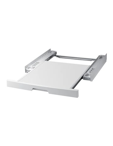 Kit cu raft extensibil pentru instalarea uscătoarelor și mașinilor de spălat  Samsung SKK-UDW, Alb