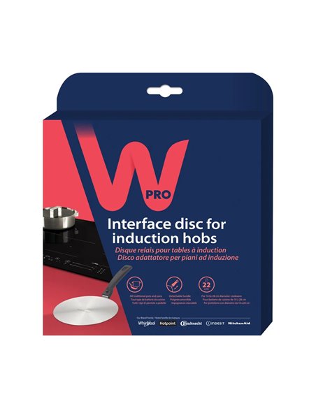 Disc de inducție Whirlpool 484000008543, 22 cm