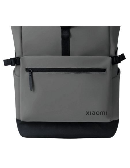 Rucsac Xiaomi Roll Top Casual, 15.6", Tesatura, oliuretan, poliester, Gri