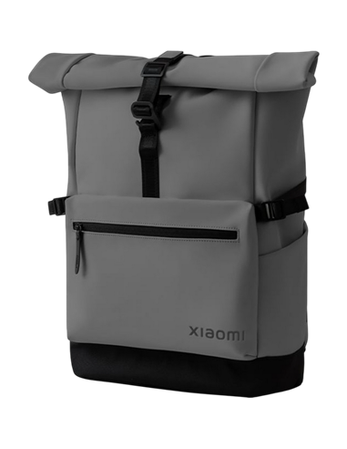 Rucsac Xiaomi Roll Top Casual, 15.6", Tesatura, oliuretan, poliester, Gri