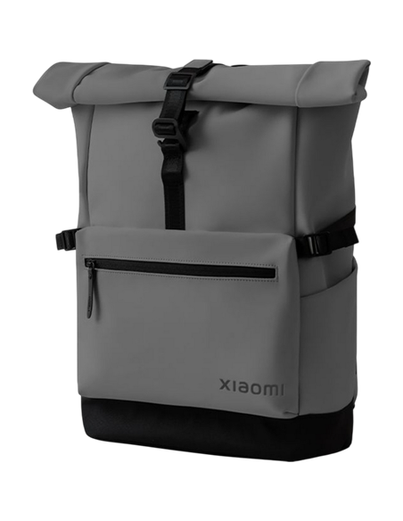 Rucsac Xiaomi Roll Top Casual, 15.6", Tesatura, oliuretan, poliester, Gri