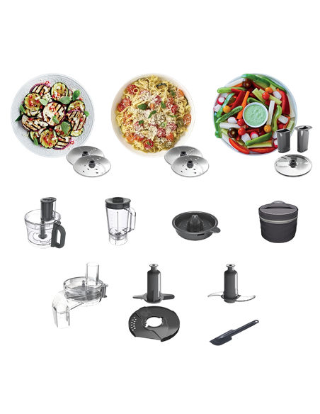 Кухонный комбайн Kenwood FDP 65.820SI, Серебристый