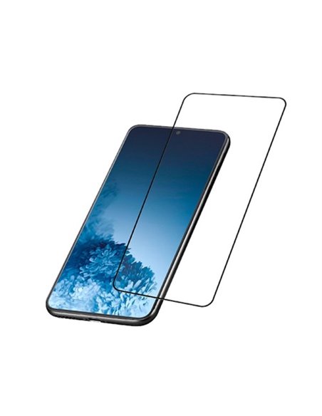 Sticlă de protecție Cellularline Impact Glass Capsule - Galaxy S21+, Negru