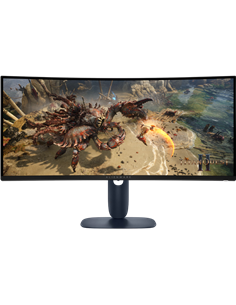 34" Monitor Gaming DELL AW3425DWM, VA 3440x1440 WQHD, Negru