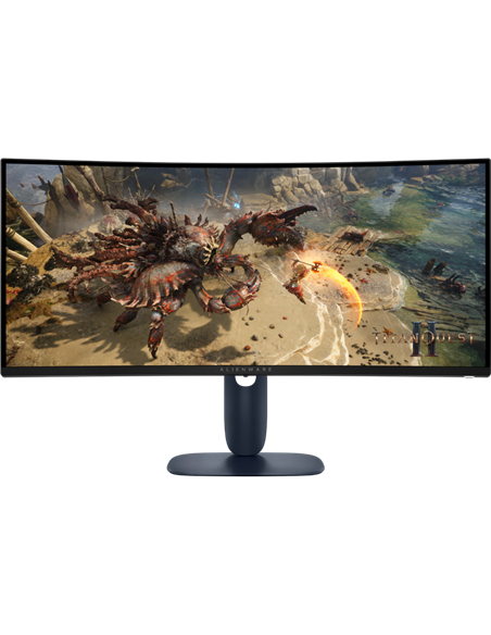 34" Игровой монитор DELL AW3425DWM, VA 3440x1440 WQHD, Чёрный