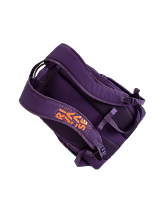 Rucsac zilnic RivaCase Heide, 15.6", Poliester, Violet/Portocaliu 2