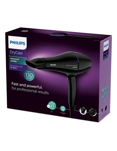 Фен Philips BHD274/00, 2200 Вт, Чёрный