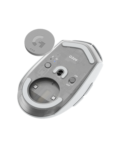 Беcпроводная мышь Logitech G309, Белый