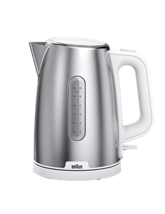 Fierbător electric Braun WK 1500 WH, Alb | Oţel inoxidabil