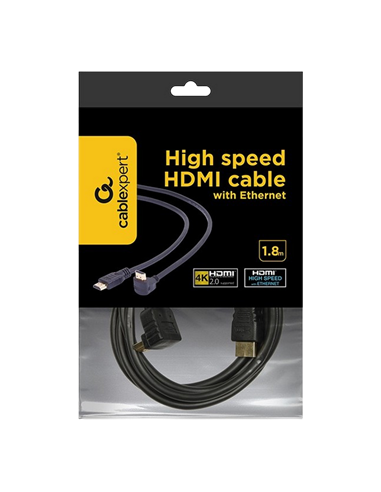 Видео кабель Cablexpert CC-HDMI490-6, HDMI (M) - HDMI (M), 1,8м, Чёрный