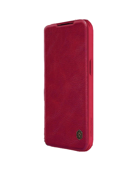 Чехол книжка Nillkin iPhone 15 Pro Max - Qin Pro, Красный