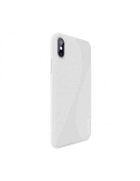 Husă tip carte Nillkin iPhone X - Flex case II, White