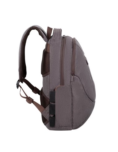 Рюкзак для ноутбука RivaCase Galapagos, 15.6", Полиэстер, Мокка