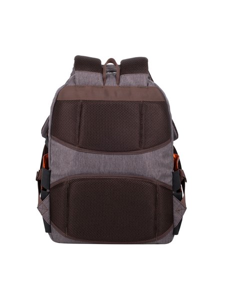 Rucsac pentru Laptop RivaCase Galapagos, 15.6", Poliester, Moca