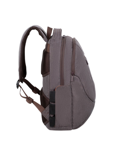 Rucsac pentru Laptop RivaCase Galapagos, 15.6", Poliester, Moca