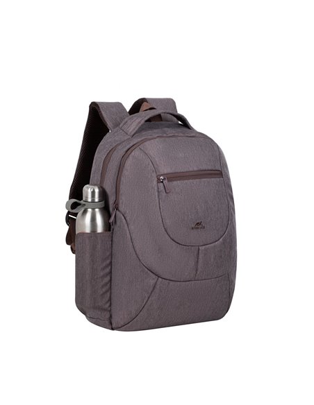 Рюкзак для ноутбука RivaCase Galapagos, 15.6", Полиэстер, Мокка