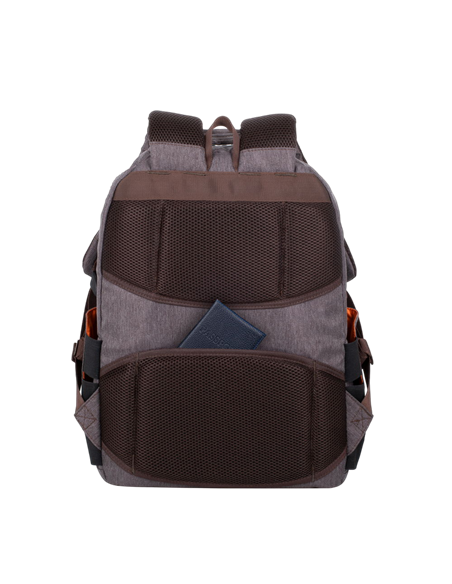 Rucsac pentru Laptop RivaCase Galapagos, 15.6", Poliester, Moca