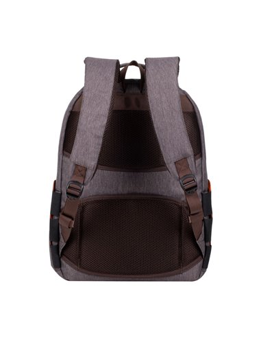 Rucsac pentru Laptop RivaCase Galapagos, 15.6", Poliester, Moca