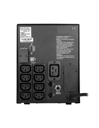 Источник бесперебойного питания PCM SPT-3000, Линейно-интерактивный, 3000VA, Башня