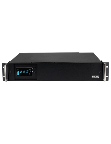 Источник бесперебойного питания PCM KIN-1200AP RM, Линейно-интерактивный, 1200VA, Крепление в стойку