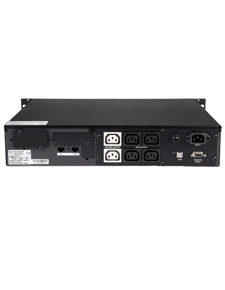 Источник бесперебойного питания PCM KIN-1200AP RM, Линейно-интерактивный, 1200VA, Крепление в стойку