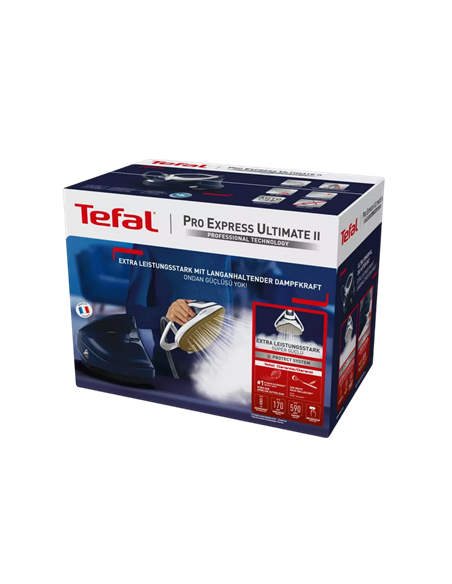 Паровая гладильная система Tefal GV9720E0, 3000Вт, Синий