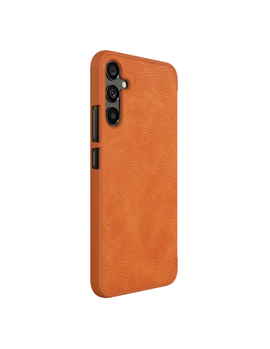 Чехол книжка Nillkin Galaxy A34 - Qin LC, Коричневый