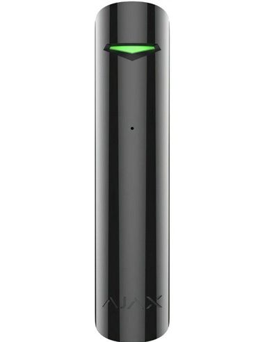 Detector de spargere Ajax GlassProtect, Negru