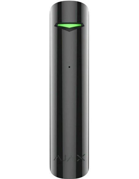 Detector de spargere Ajax GlassProtect, Negru