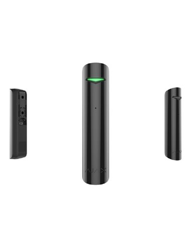 Detector de spargere Ajax GlassProtect, Negru