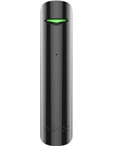 Detector de spargere Ajax GlassProtect, Negru