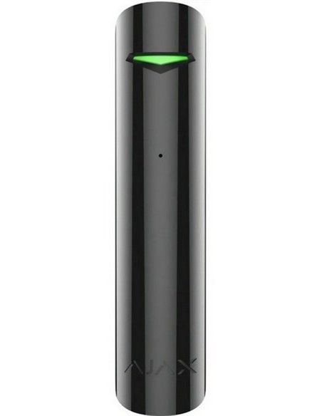 Detector de spargere Ajax GlassProtect, Negru