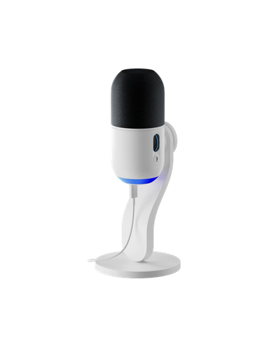 Microfon Gaming Logitech Yeti GX, Cu fir, Alb