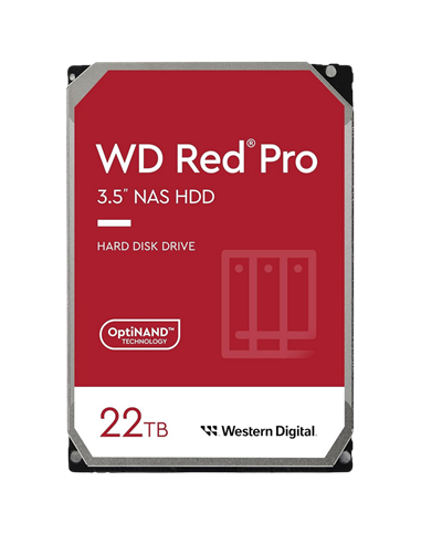 Жесткий диск Western Digital WD Red Pro, 3.5", 22 TB <WD221KFGX>