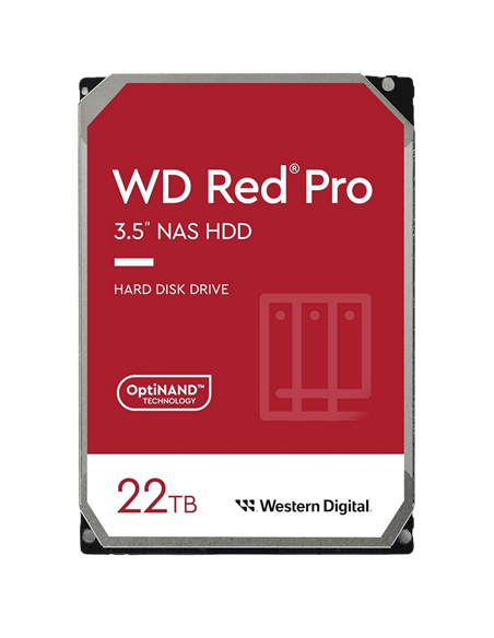 Unitate HDD Western Digital WD Red Pro, 3.5", 22 TB WD221KFGX
