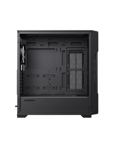 Carcasă PC Gamemax Siege, Midi-Tower, Fără PSU, Negru
