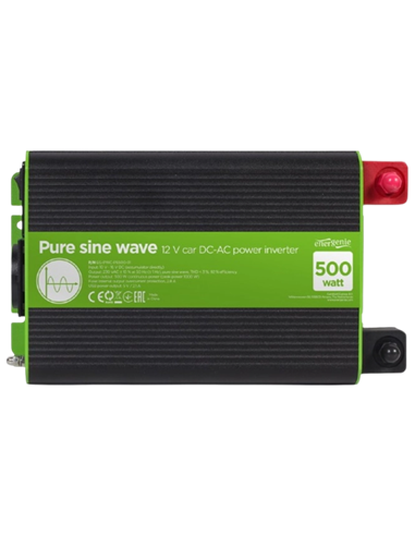 Invertor Auto Energenie EG-PWC-PS500-01, 500W, Multicolor